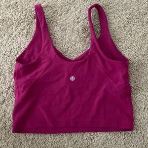 PERFECT CONDITION LULULEMON ALIGN TANK WORN ONCE!!